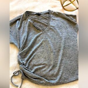 Express crop babydoll tee